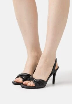 Anna Field Winkel 21 Anna Field Leather- Sandalen Met Hoge Hak - Black