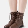 Anna Field Veterboots - Dark Brown -Anna Field Winkel 169b6bc02e8b416284f742328d8d439a