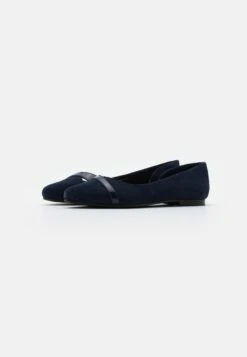 Anna Field Leather- Ballerina'S - Dark Blue -Anna Field Winkel 1e35dc83af634d129ce0c7b3d67a48f3