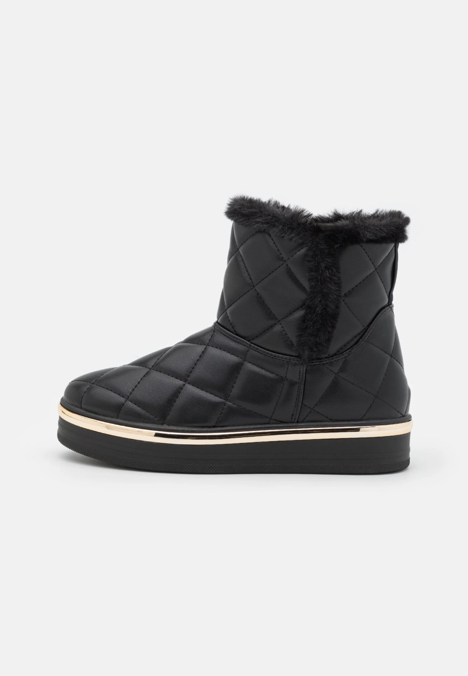 Anna Field Winter Boot - Enkellaarsjes Met Plateauzool - Black 4 Anna Field Winter Boot - Enkellaarsjes Met Plateauzool - Black - Afbeelding 2