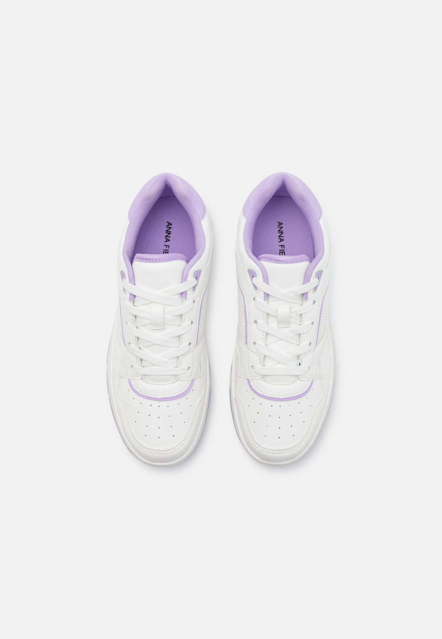 Anna Field Sneakers Laag - White/Lilac 8 Anna Field Sneakers Laag - White/Lilac - Afbeelding 6