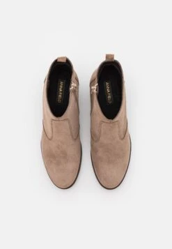 Leather - Cowboy-/Bikerlaarsjes - Taupe -Anna Field Winkel 31439f38e4674f7495916fa4d253a286