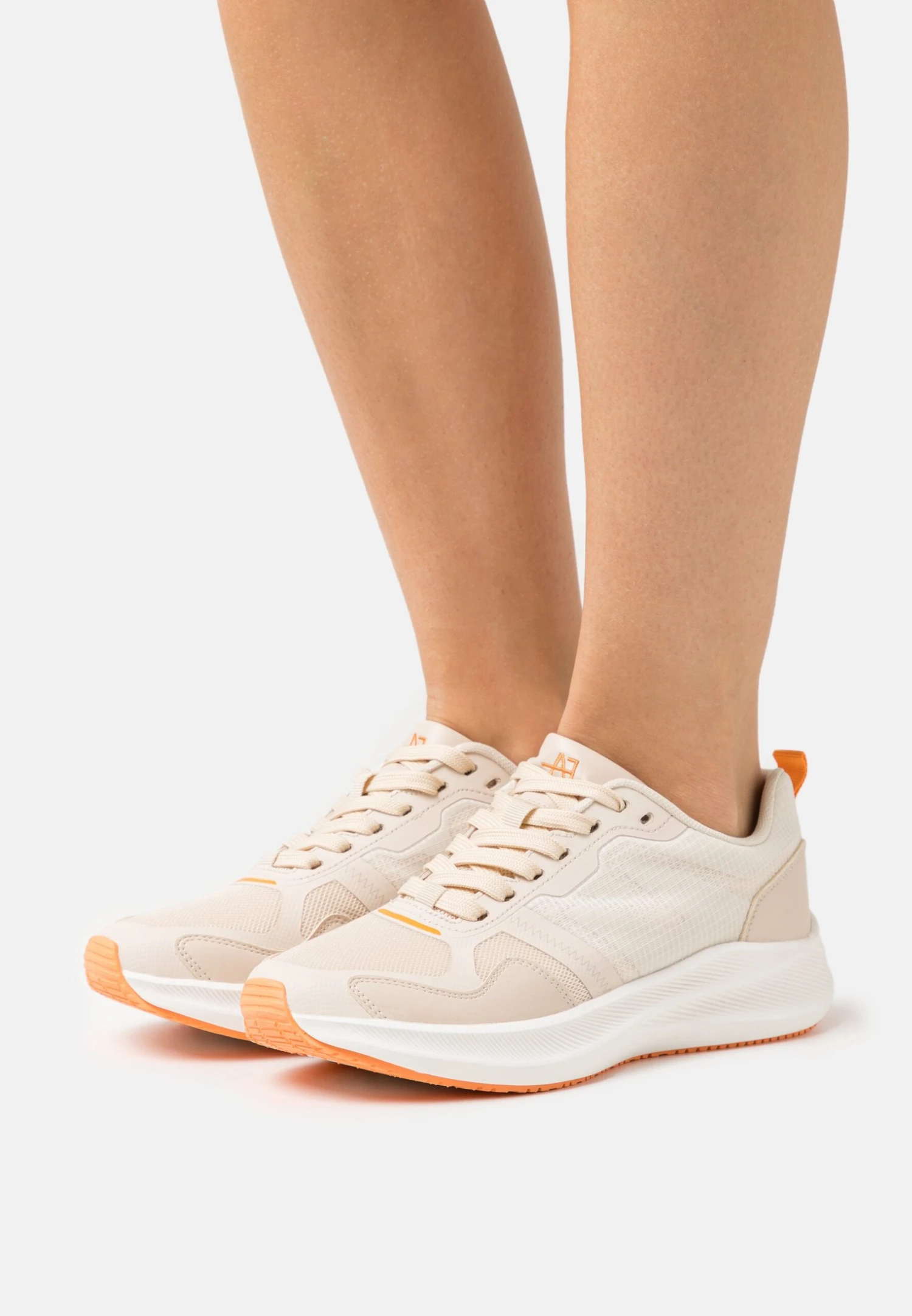 Anna Field Sneakers Laag - Beige/Orange 3 Anna Field Sneakers Laag - Beige/Orange