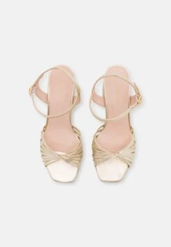 Anna Field Leather - Sandalen Met Hoge Hak - Gold -Anna Field Winkel 377cf4065a3f4cddaf1b0b333e20c985