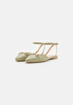 Anna Field Ballerina'S Met Enkelbandjes - Khaki -Anna Field Winkel 3ae8012e011646c2a52f09bbd9dce36a