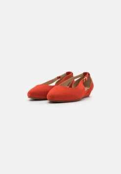 Anna Field Leather- Ballerina'S Met Enkelbandjes - Red -Anna Field Winkel 42e3280b4fc14830b7fa3fbbb4d7a34f