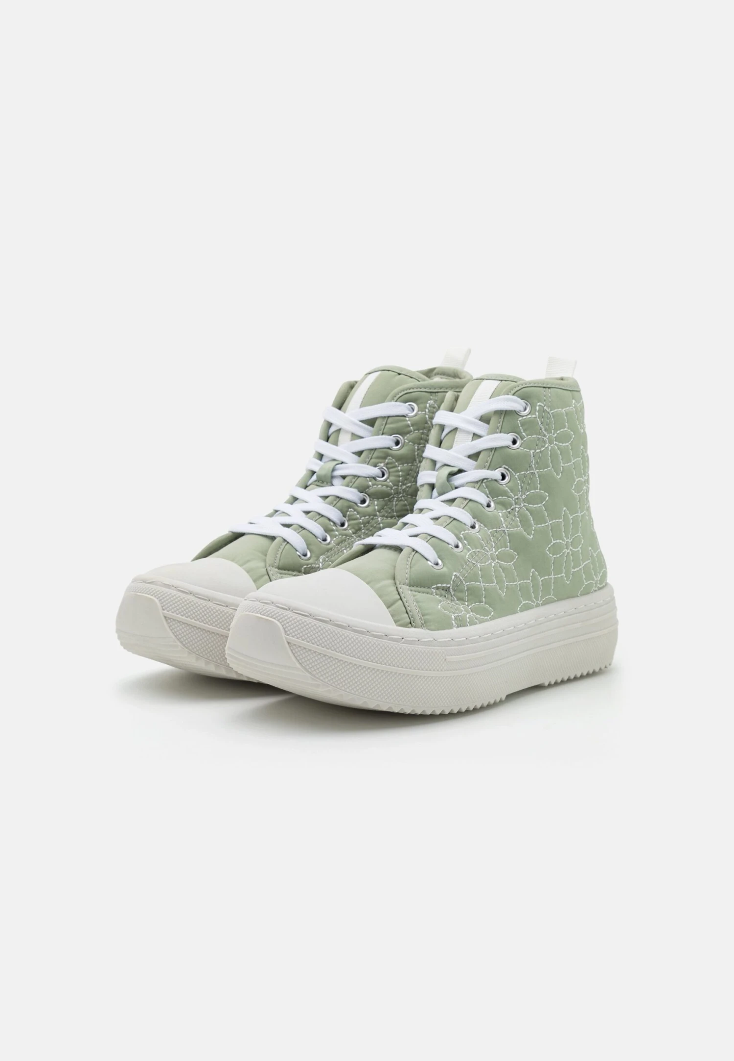 Anna Field Sneakers Hoog -Light Green 5 Anna Field Sneakers Hoog -Light Green - Afbeelding 3