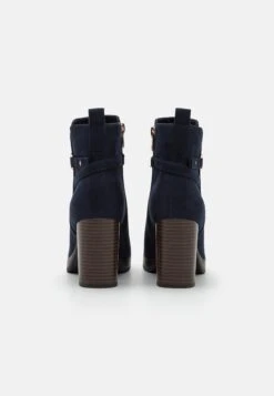 Anna Field Enkellaarsjes Met Plateauzool - Dark Blue -Anna Field Winkel 47a9b861b55c496aad57a244d252004e