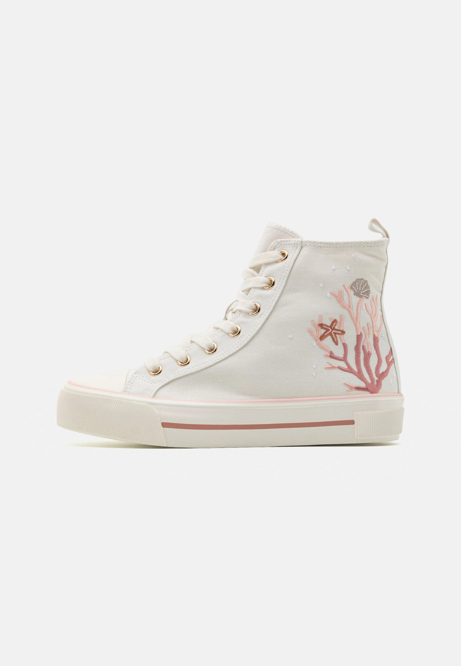 Anna Field Sneakers Hoog - Off White 4 Anna Field Sneakers Hoog - Off White - Afbeelding 2