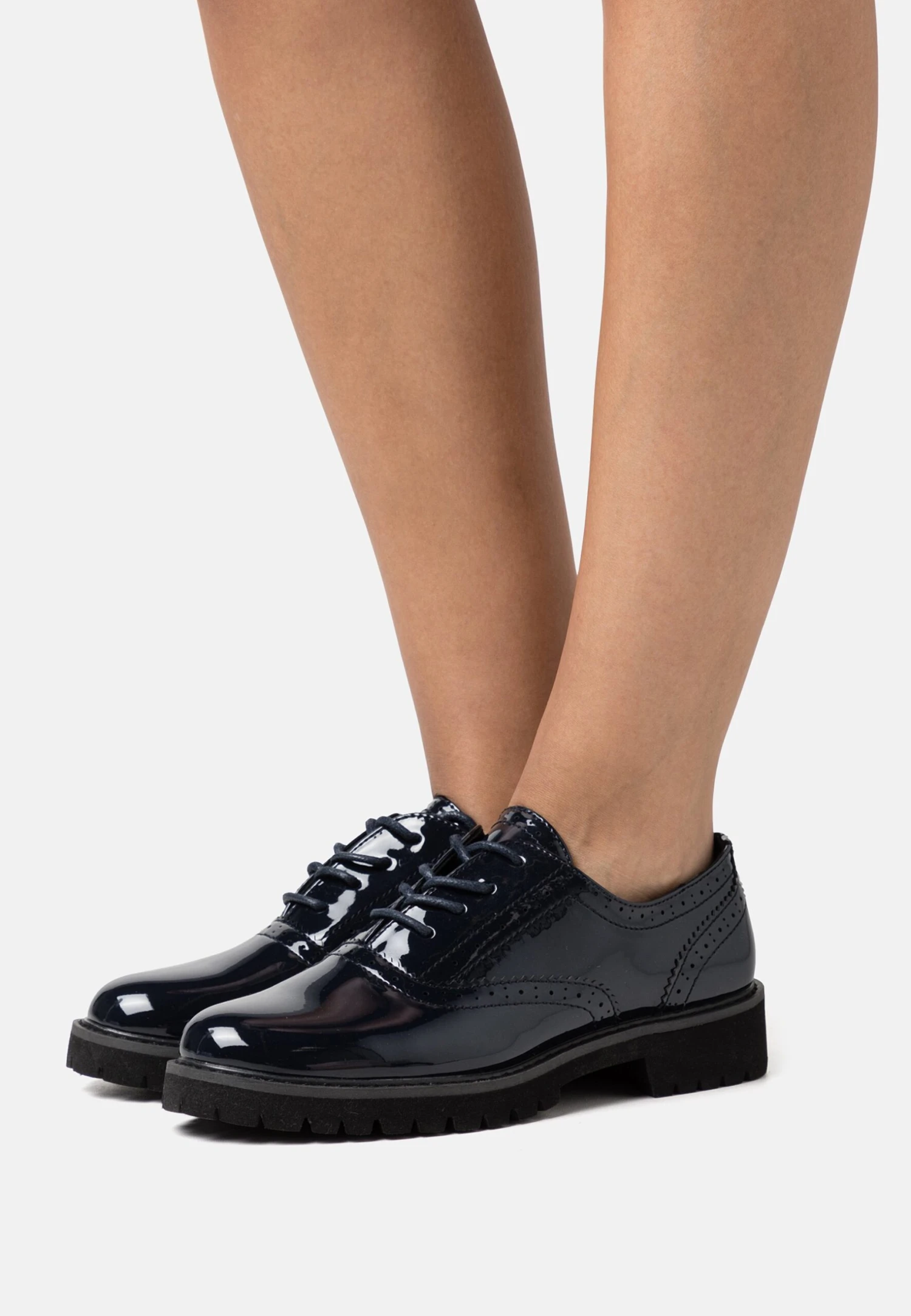 Anna Field Veterschoenen - Dark Blue 3 Anna Field Veterschoenen - Dark Blue