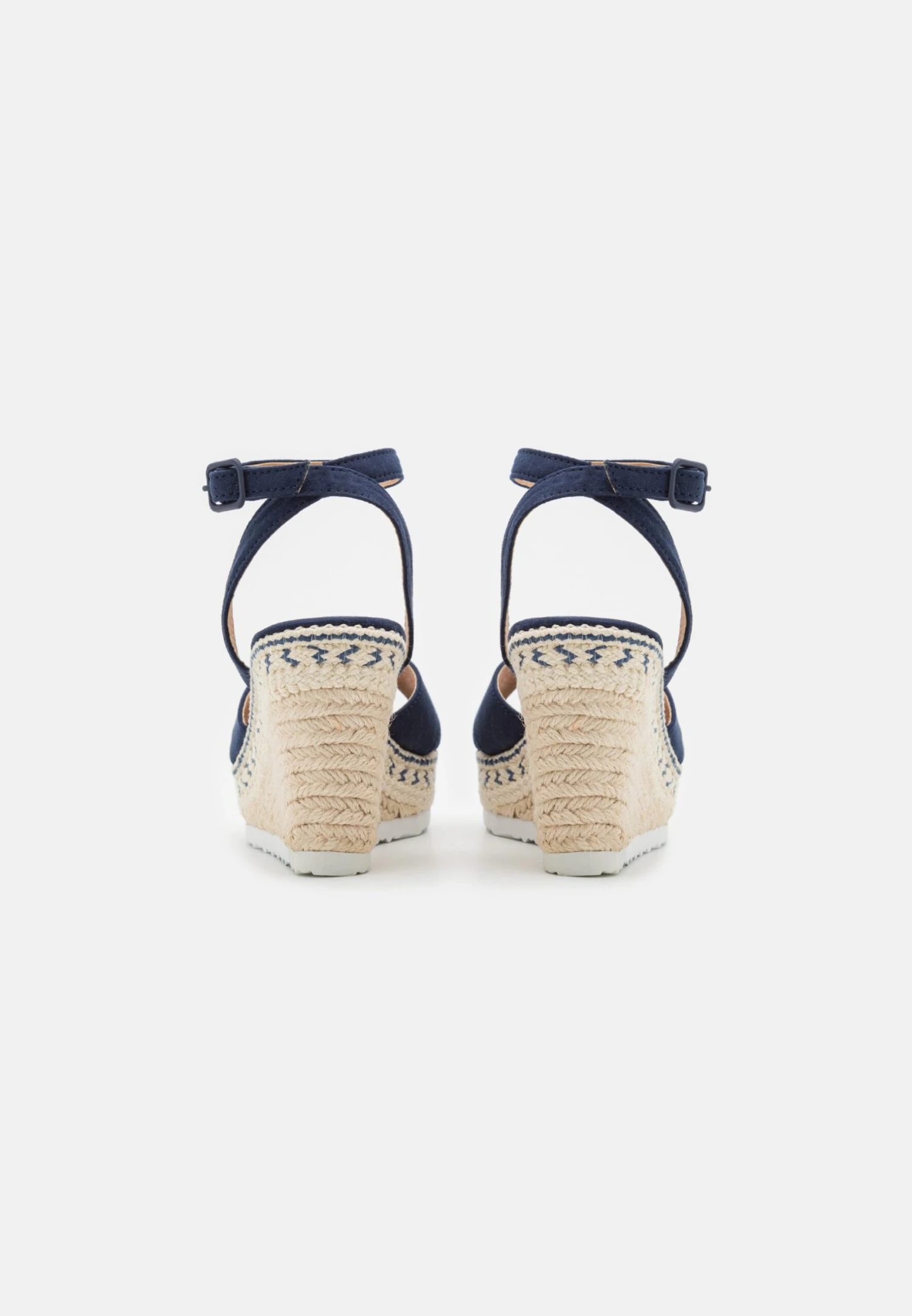 Anna Field Sandalen Met Sleehak - Dark Blue 6 Anna Field Sandalen Met Sleehak - Dark Blue - Afbeelding 4