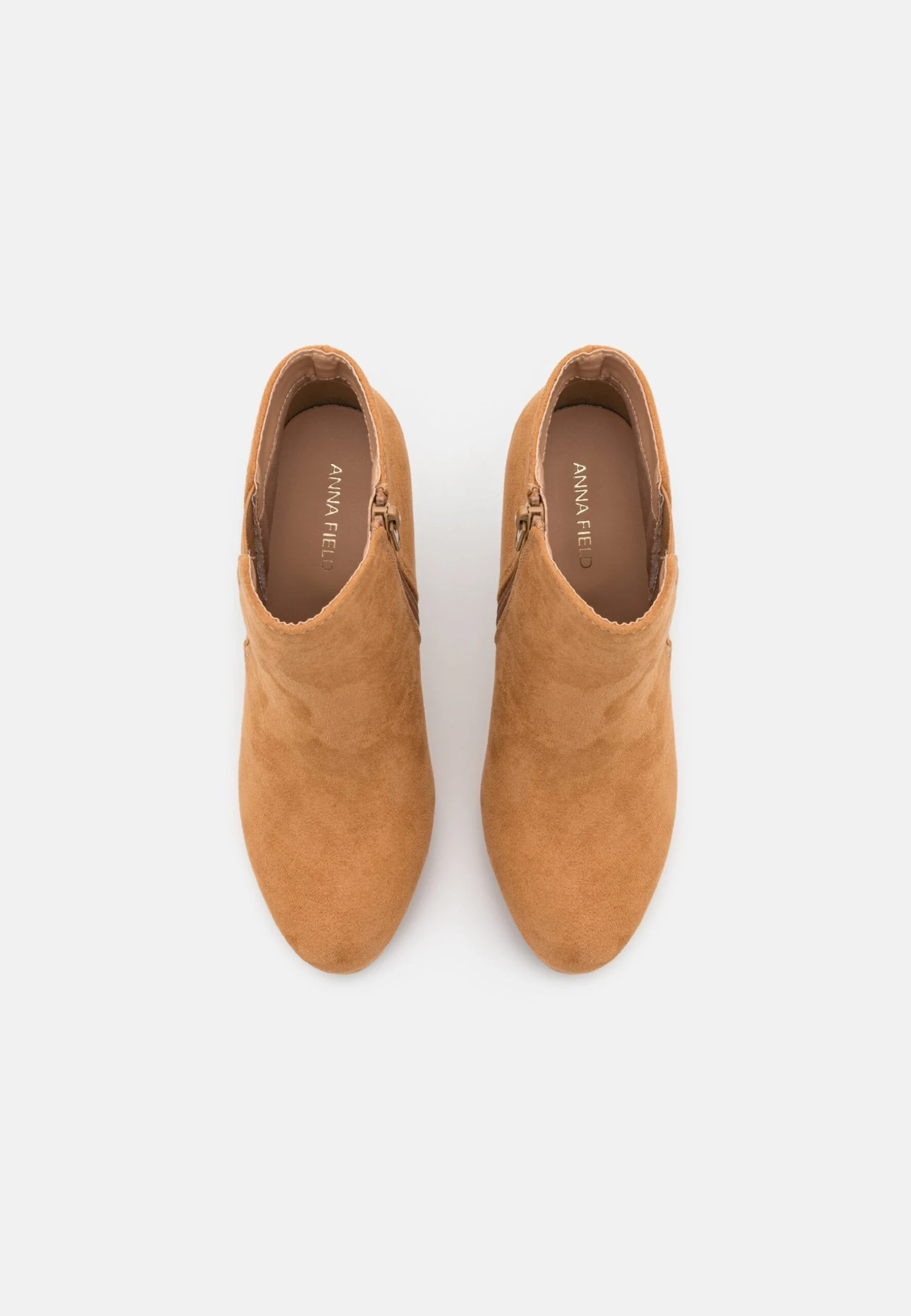 Anna Field Enkellaarsjes Met Hoge Hak - Beige 8 Anna Field Enkellaarsjes Met Hoge Hak - Beige - Afbeelding 6