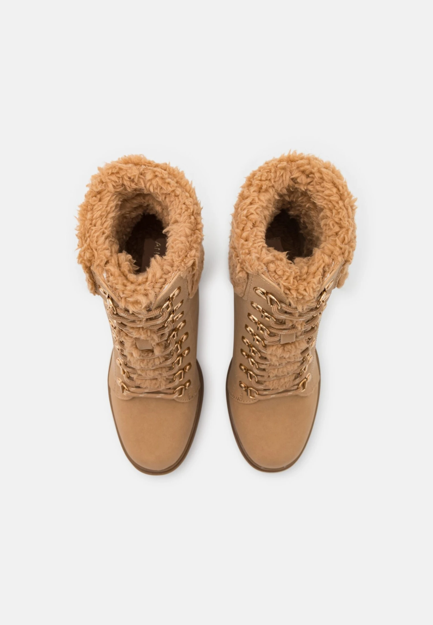 Anna Field Leather - Veterboots - Beige 8 Anna Field Leather - Veterboots - Beige - Afbeelding 6