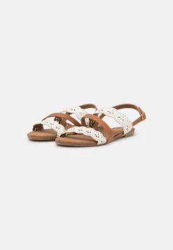 Anna Field Sandalen - White/Cognac -Anna Field Winkel 6bb6bbf3e11e42a18df82cbc2123f0bc