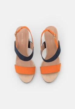 Anna Field Sandalen Met Hoge Hak - Dark Blue -Anna Field Winkel 6ce307770ab649bf8b4d57304507c78b