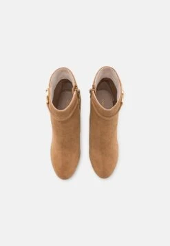 Anna Field Leather- Enkellaarsjes Met Plateauzool - Cognac -Anna Field Winkel 6e10798b939e4212bf15eed6b558dadd