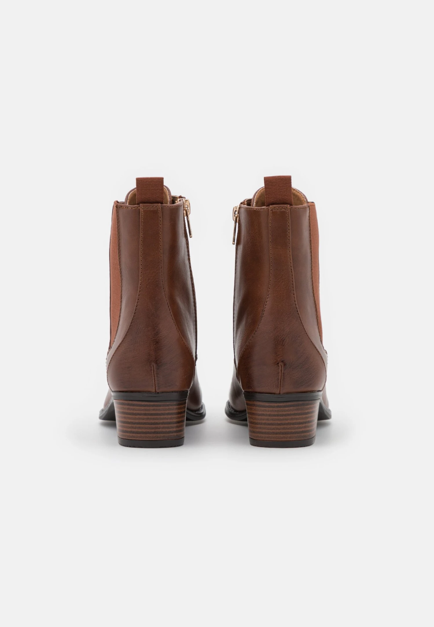 Anna Field Veterboots - Cognac 6 Anna Field Veterboots - Cognac - Afbeelding 4