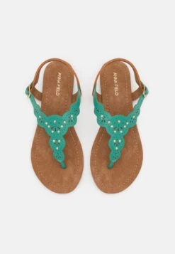 Anna Field Teensandalen - Turquoise 13 Anna Field Teensandalen - Turquoise -Anna Field Winkel 743e433beee24850b29f0bf6e47a2f06