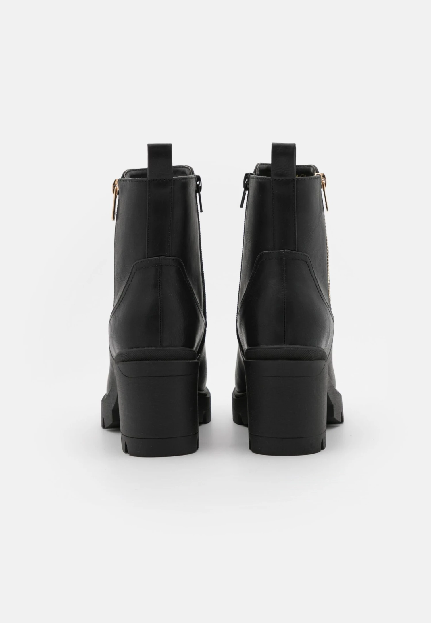 Anna Field Enkellaarsjes Met Plateauzool - Black 6 Anna Field Enkellaarsjes Met Plateauzool - Black - Afbeelding 4