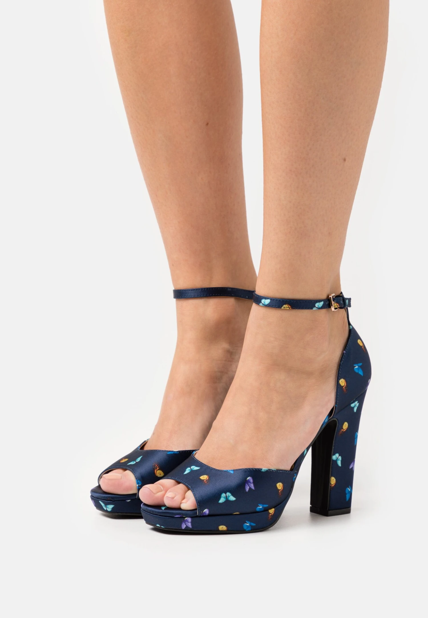 Anna Field Sandalen Met Plateauzool - Dark Blue 3 Anna Field Sandalen Met Plateauzool - Dark Blue