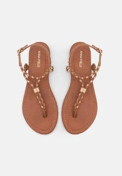Anna Field Teensandalen - Cognac/Gold -Anna Field Winkel 7c596d3d4dd6464c819a2b72b8deb71f