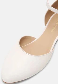 Leather - Ballerina'S Met Enkelbandjes -White -Anna Field Winkel 840270053f7542339bf71b68edcbda90