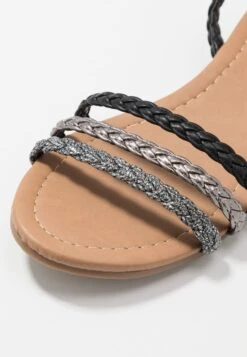 Anna Field Sandalen - Black/Silver -Anna Field Winkel 8c92fe9e410f446bab008ffadf884aad