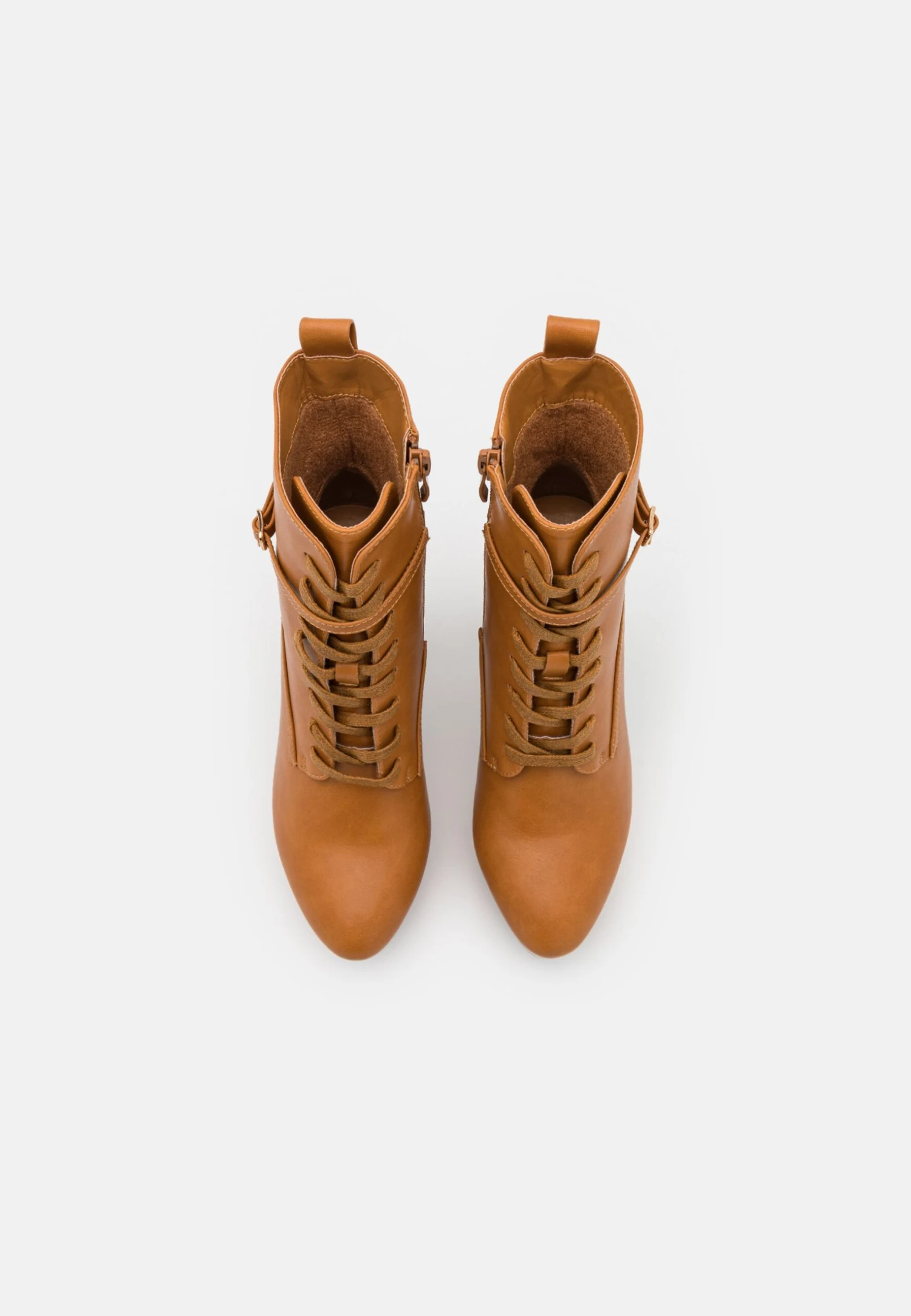 Anna Field Veterboots - Cognac 8 Anna Field Veterboots - Cognac - Afbeelding 6