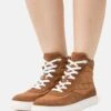 Anna Field Leather - Sneakers Hoog - Cognac 1 Anna Field Leather - Sneakers Hoog - Cognac -Anna Field Winkel 93c28df2fec44268b12c4d4196ae07c4