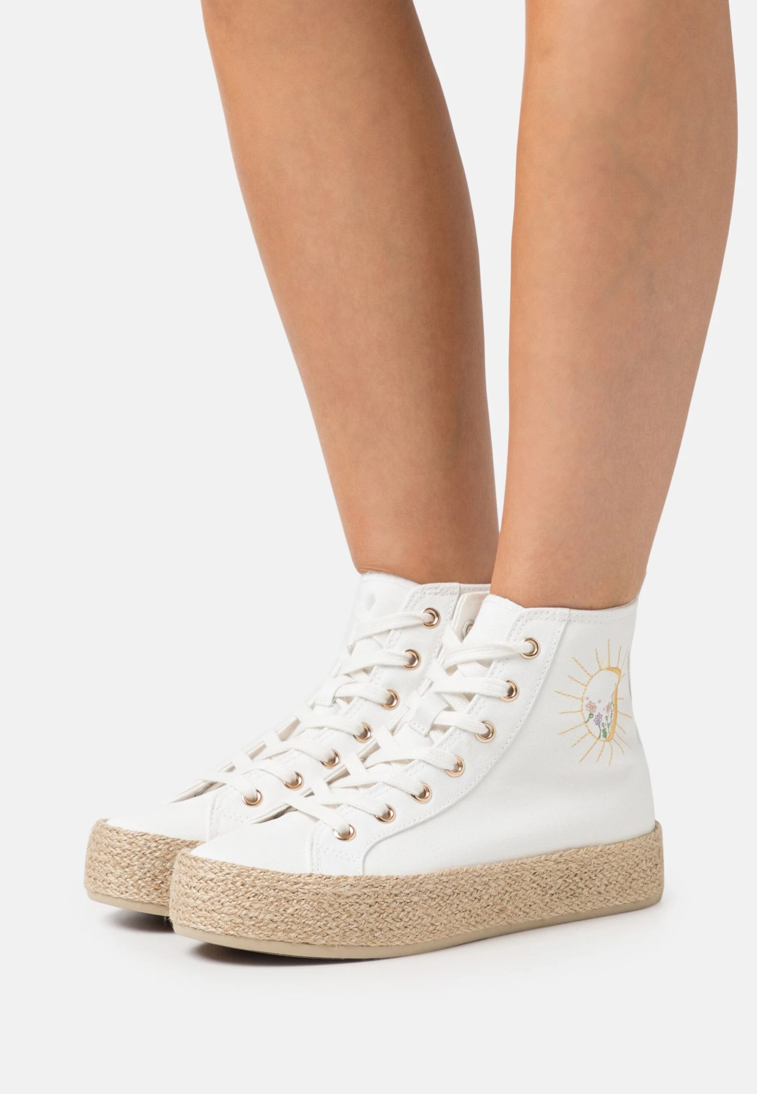 Anna Field Sneakers Hoog - Beige 3 Anna Field Sneakers Hoog - Beige