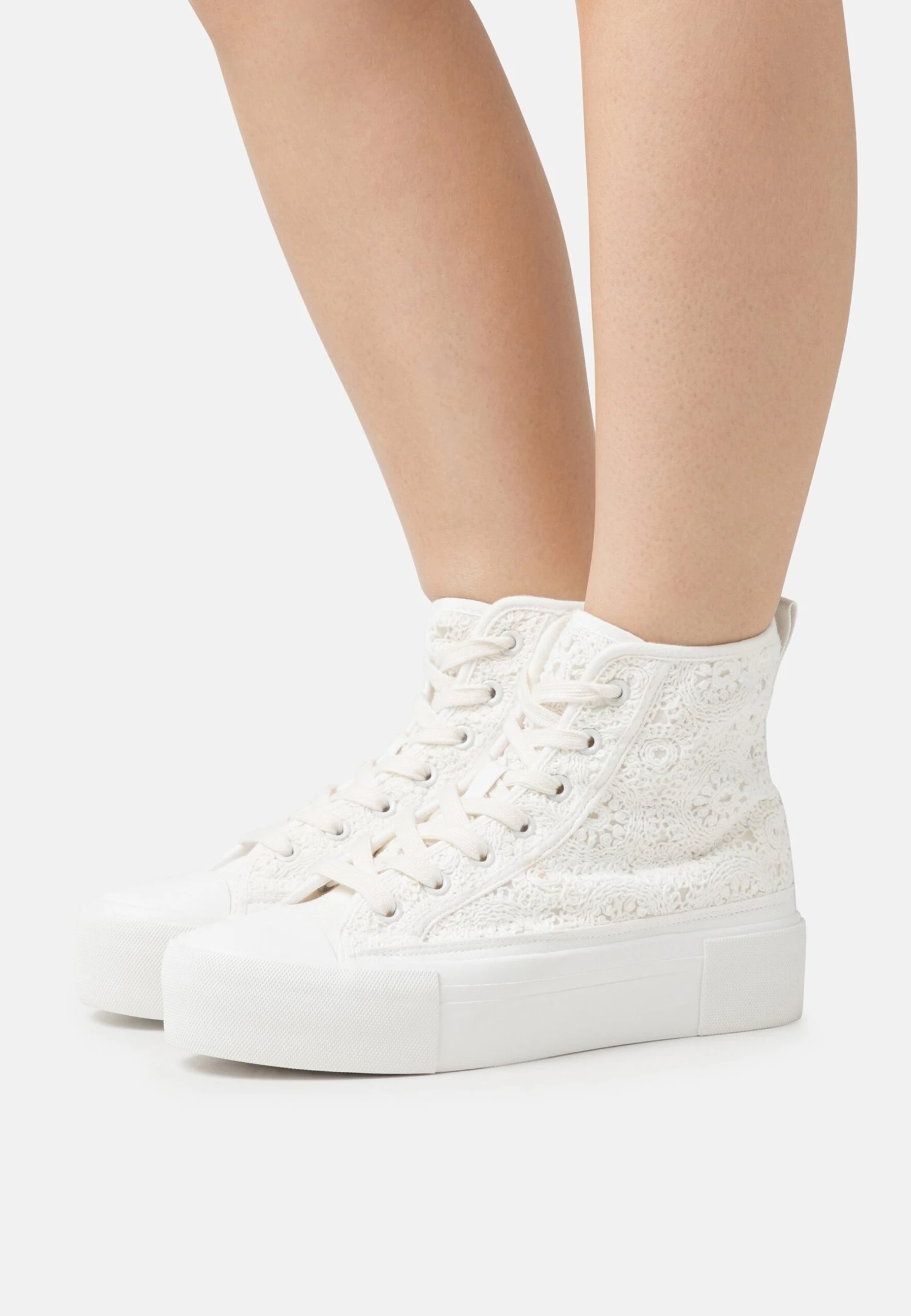 Anna Field Sneakers Hoog - Off-White 3 Anna Field Sneakers Hoog - Off-White