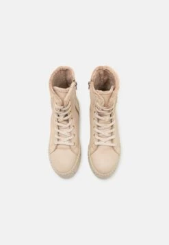 Anna Field Leather- Enkellaarsjes Met Plateauzool - Beige -Anna Field Winkel a1223419a6954557b9c533f3e0e04434