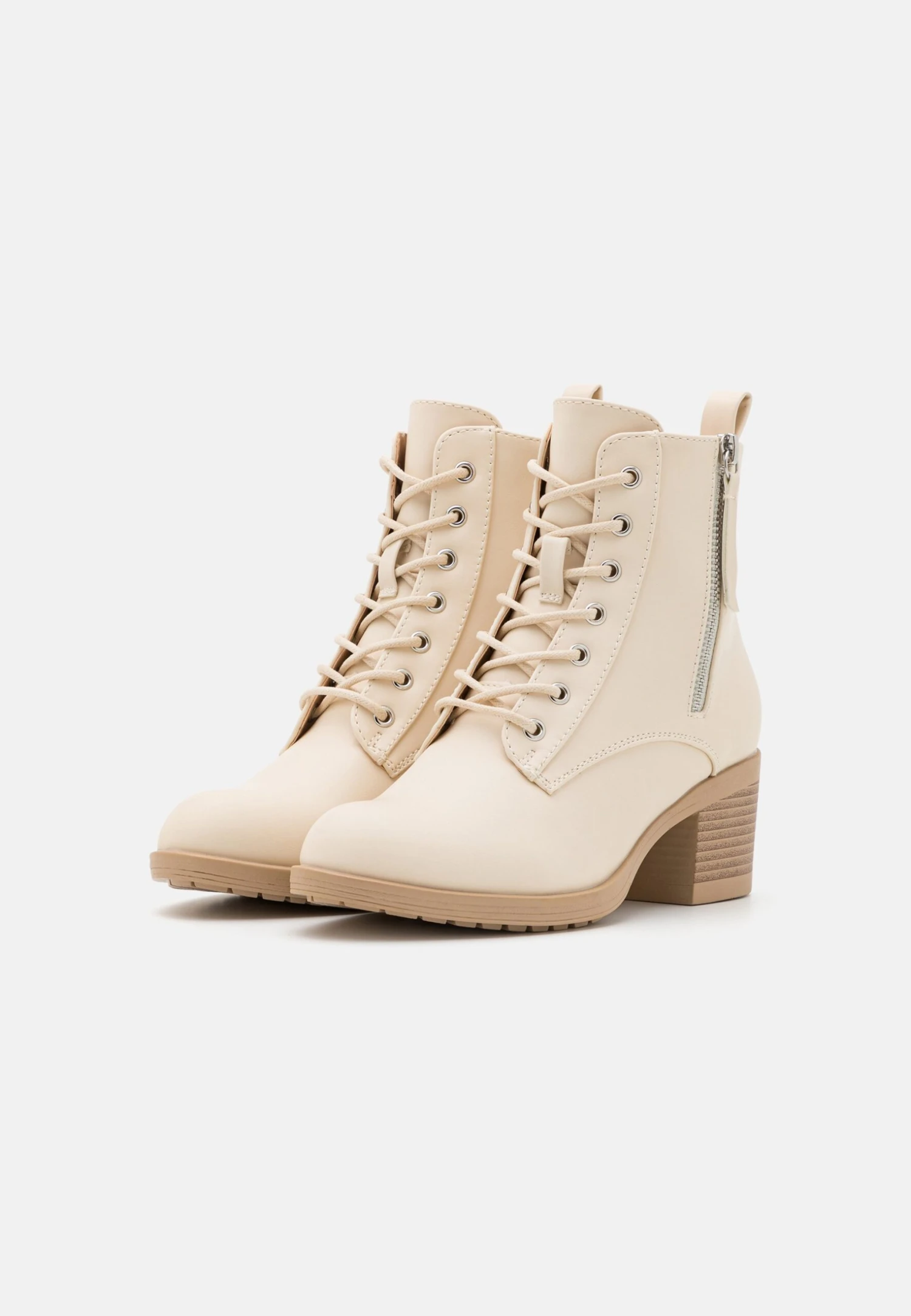 Anna Field Veterboots - Off-White 5 Anna Field Veterboots - Off-White - Afbeelding 3