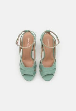 Anna Field Sandalen Met Plateauzool - Mint -Anna Field Winkel bca04b2a93bd4694ab1ff89b0922dd42