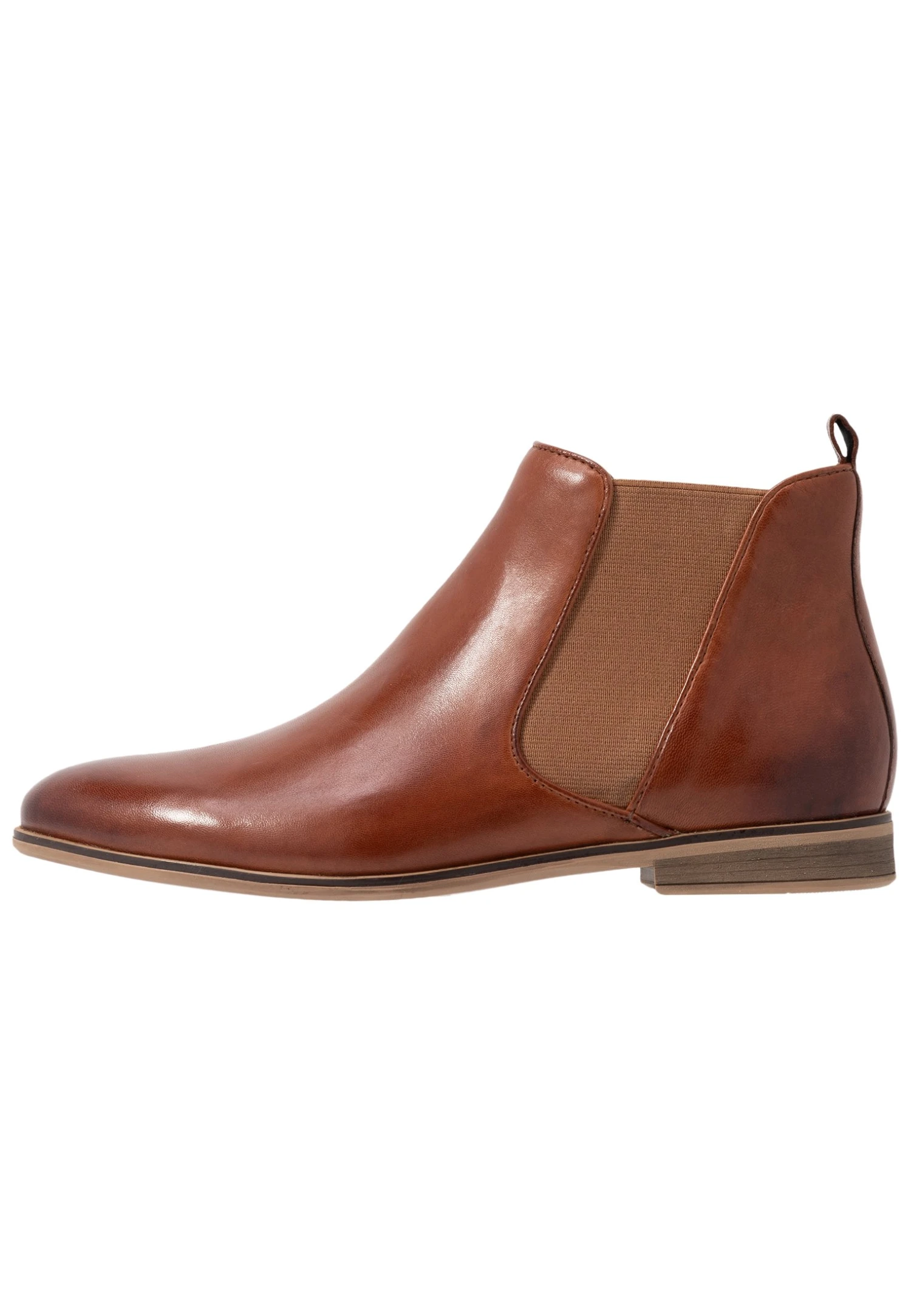 Anna Field Leather- Korte Laarzen - Cognac 4 Anna Field Leather- Korte Laarzen - Cognac - Afbeelding 2