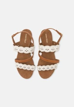 Anna Field Sandalen - White/Cognac -Anna Field Winkel ca0fee279f024dffb7a1d12d2c51c2d4
