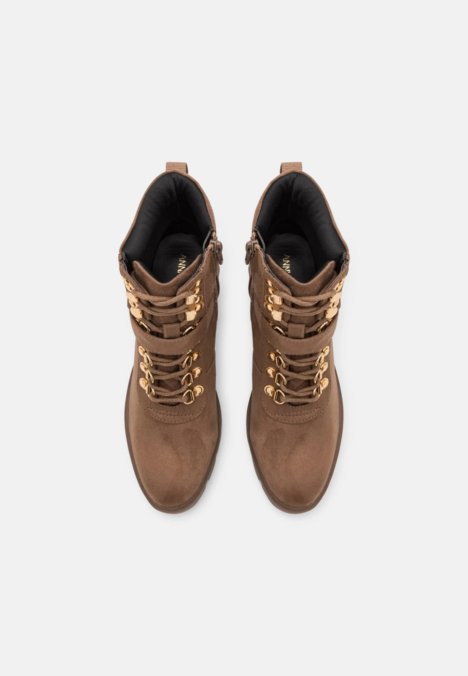 Anna Field Veterboots - Taupe 8 Anna Field Veterboots - Taupe - Afbeelding 6