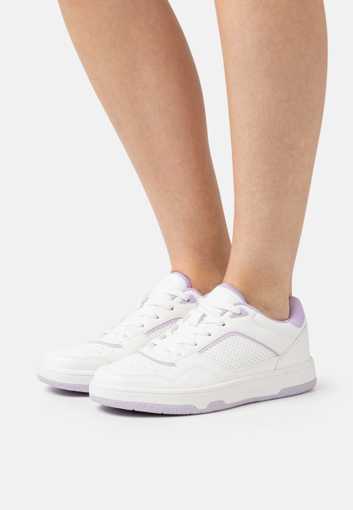 Anna Field Sneakers Laag - White/Lilac 3 Anna Field Sneakers Laag - White/Lilac
