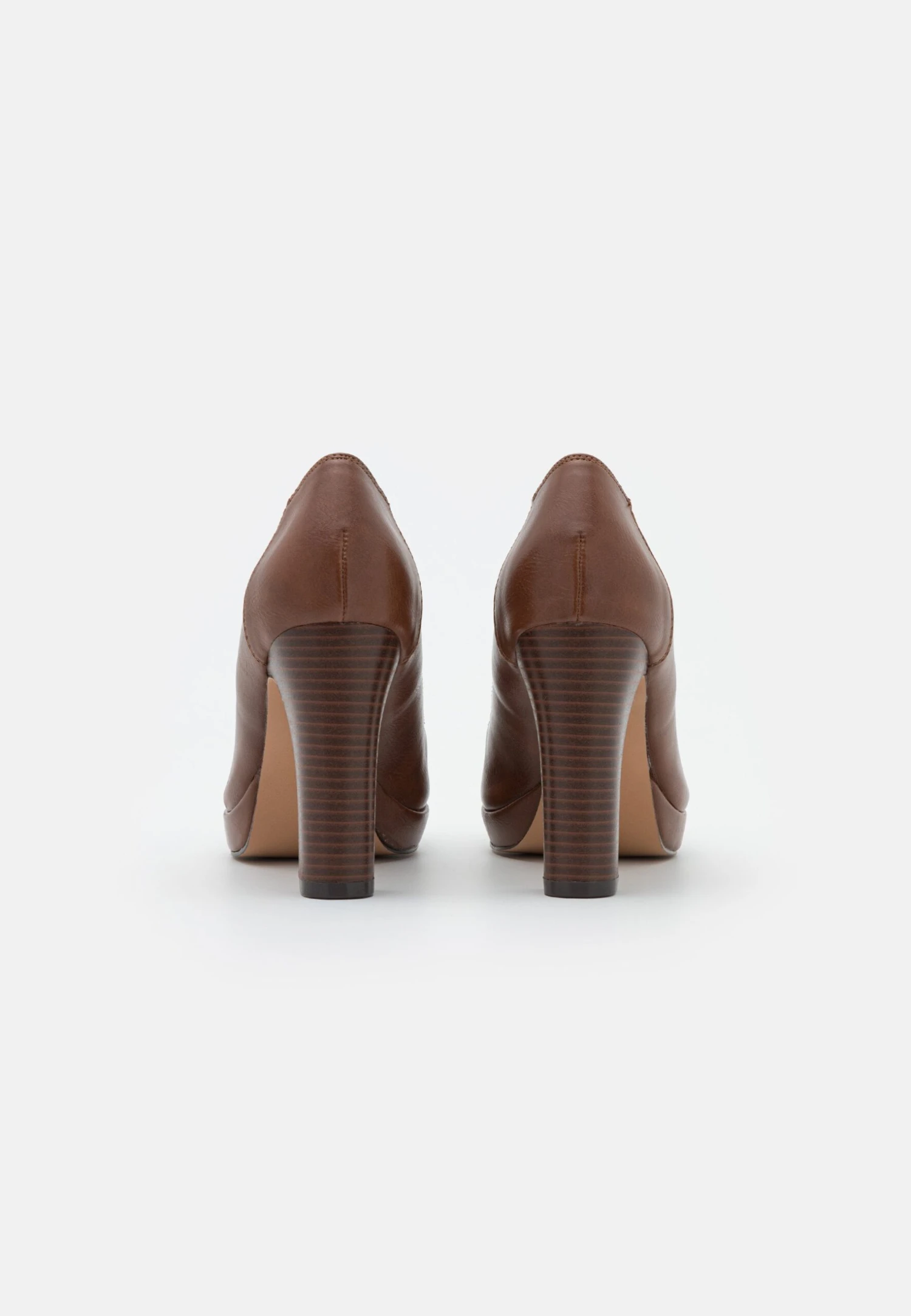 Anna Field Plateaupumps - Cognac 6 Anna Field Plateaupumps - Cognac - Afbeelding 4