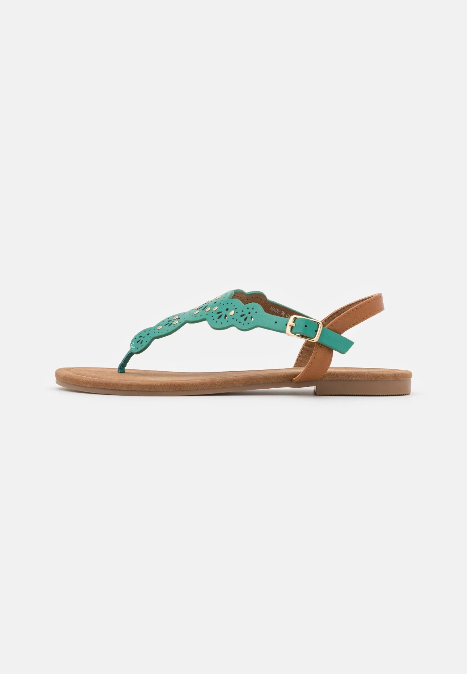 Anna Field Teensandalen - Turquoise 4 Anna Field Teensandalen - Turquoise - Afbeelding 2