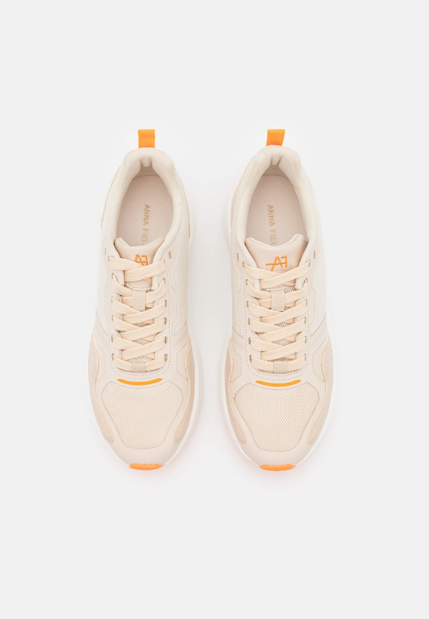 Anna Field Sneakers Laag - Beige/Orange 8 Anna Field Sneakers Laag - Beige/Orange - Afbeelding 6