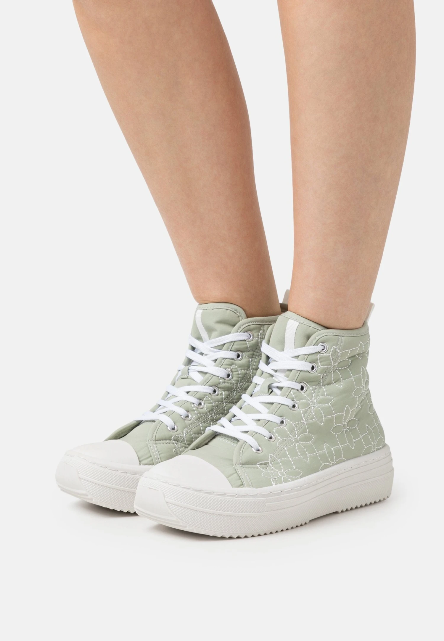 Anna Field Sneakers Hoog -Light Green 3 Anna Field Sneakers Hoog -Light Green