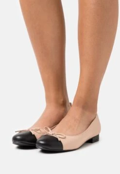 Anna Field Leather- Ballerina'S - Beige