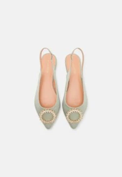 Anna Field Slingback Ballerina´S - Green -Anna Field Winkel fd80d21046d64bd19d9deeeb466febbc